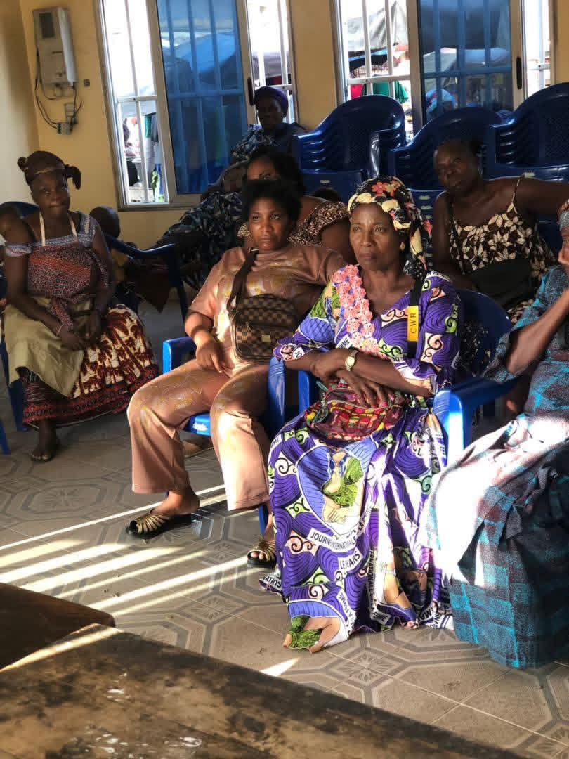 🎗 Sensibilisation au marché d’Akodesséwa